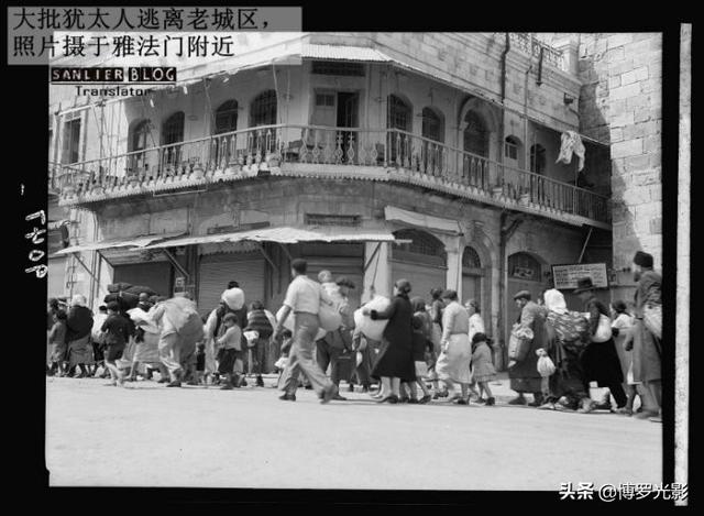 1936年，巴勒斯坦暴动的历史镜头
